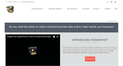 Desktop Screenshot of paighambot.com