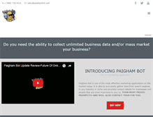 Tablet Screenshot of paighambot.com